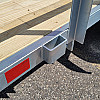 Silver 2026 Triumph Galvanized 80x16 Tandem Axle Open Utility