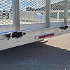 Silver 2026 Triumph Galvanized 80x16 Tandem Axle Open Utility