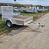 Silver 2026 Triumph 5x8 Aluminum Utility Trailer