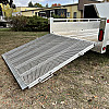Silver 2026 Triumph 5x8 Aluminum Utility Trailer