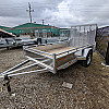 Silver 2026 Triumph 5x10 Aluminum Utility Trailer