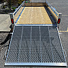 Silver 2026 Triumph 5x10 Aluminum Utility Trailer