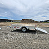 Silver 2026 Triumph 6x10 Aluminum Utility Trailer