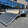 Silver 2026 Triumph 6x12 Aluminum Utility Trailer
