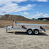 Silver 2026 Triumph 82X14 Galvanized Dump Trailer
