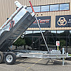 Silver 2026 Triumph 82x14 Galvanized Dump Trailer