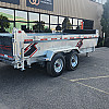 Silver 2026 Triumph 82x16 Dump Trailer
