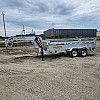 Silver 2026 Triumph 82x16 Gooseneck Dump Trailer