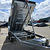 Silver 2026 Triumph 82x14 Galvanized Dump Trailer