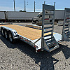 Silver 2026 Triumph 82x24+2-70 Galvanized Equipment Hauler