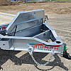 Silver 2026 Triumph 102x20+5-70 Galvanized Deckover Trailer