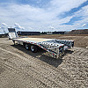 Silver 2026 Triumph 102x20+5-70 Galvanized Deckover Trailer
