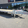 Silver 2026 Triumph 102x20+5-12k Galvanized Deckover Trailer