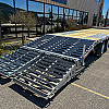 Silver 2026 Triumph 102x25+5-12k Galvanized Deckover Trailer