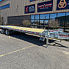 Silver 2026 Triumph 102x25+5-12k Galvanized Deckover Trailer
