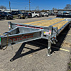 Silver 2026 Triumph 102x25+5-12k Galvanized Deckover Trailer