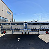 Silver 2026 Triumph 102x25+5-12k Galvanized Deckover Trailer