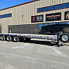 Silver 2026 Triumph 102x25+5-12k Galvanized Deckover Trailer