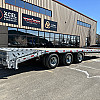 Silver 2026 Triumph 102x25+5-12k Galvanized Deckover Trailer