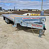 Silver 2026 Triumph 102x24-10k Galvanized Deckover Tilt Trailer