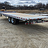 Silver 2026 Triumph 102x24-10k Galvanized Deckover Tilt Trailer