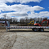 Silver 2026 Triumph 102x25+5-12k Gooseneck Trailer