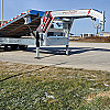 Silver 2026 Triumph 102x24 Gooseneck Tilt Trailer
