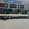 Silver 2026 Triumph 102x22 Gooseneck Trailer
