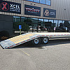 Silver 2026 Triumph 102x22 Gooseneck Trailer