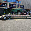 Silver 2026 Triumph 102x22 Gooseneck Trailer