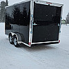 Black 2026 Triumph 7x14 Enclosed Trailer