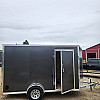 Grey 2026 Triumph 6x12 Enclosed Trailer
