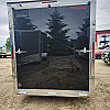 Black 2026 Triumph 7x16 Galvanized Enclosed Trailer