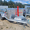 Silver 2026 Triumph 6X12 Galvanized Dump Trailer