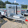 Silver 2026 Triumph 6X12 Galvanized Dump Trailer