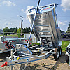 Silver 2026 Triumph 6X12 Galvanized Dump Trailer