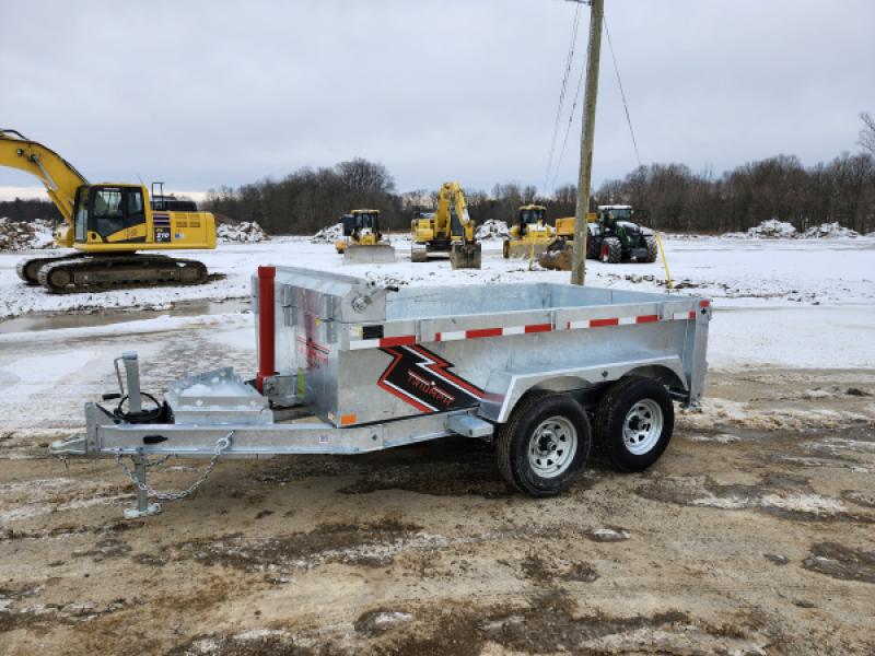 SILVER 2027 Triumph 6X10 Galvanized Dump Trailer at Triumph Trailer Sales