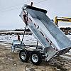SILVER 2027 Triumph 6X10 Galvanized Dump Trailer at Triumph Trailer Sales