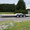Silver 2027 Triumph 82x24+2-70 Galvanized Equipment Hauler at Triumph Trailer Sales