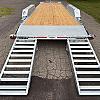 Silver 2027 Triumph 82x24+2-70 Galvanized Equipment Hauler at Triumph Trailer Sales