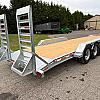 Silver 2027 Triumph 82x24+2-70 Galvanized Equipment Hauler at Triumph Trailer Sales