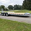Silver 2027 Triumph 82x24+2-70 Galvanized Equipment Hauler at Triumph Trailer Sales