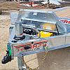Silver 2027 Triumph 102x24-10k Galvanized Deckover Tilt Trailer at Triumph Trailer Sales