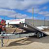 Silver 2027 Triumph 102x24-10k Galvanized Deckover Tilt Trailer at Triumph Trailer Sales